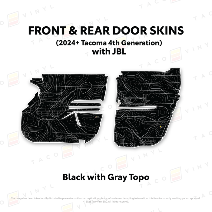 2024+ Tacoma Door Skins