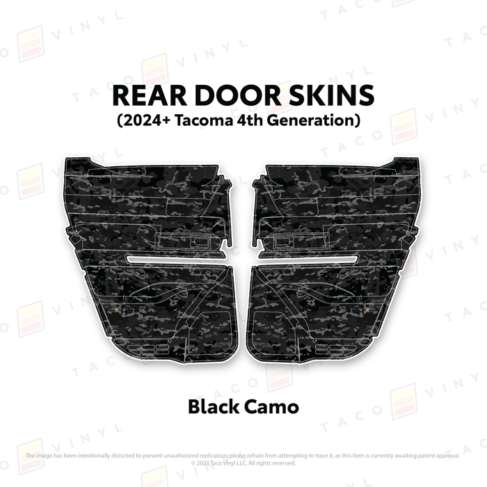 2024+ Tacoma Door Skins