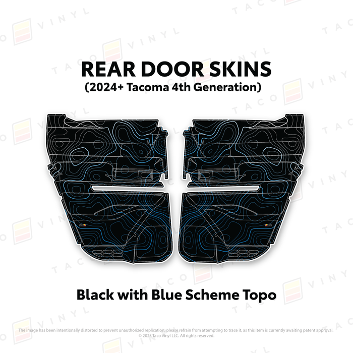 2024+ Tacoma Door Skins