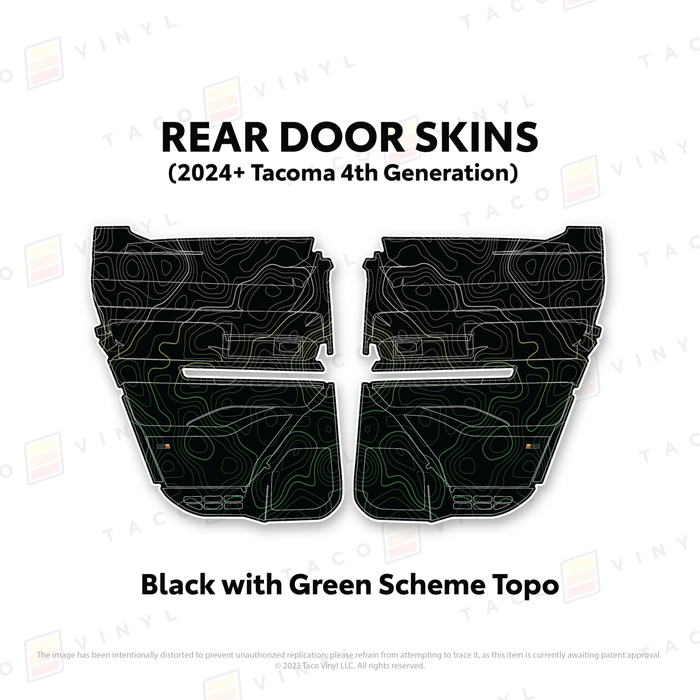 2024+ Tacoma Door Skins