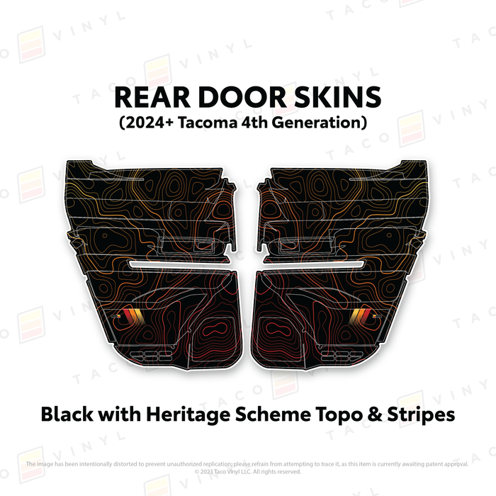 2024+ Tacoma Door Skins