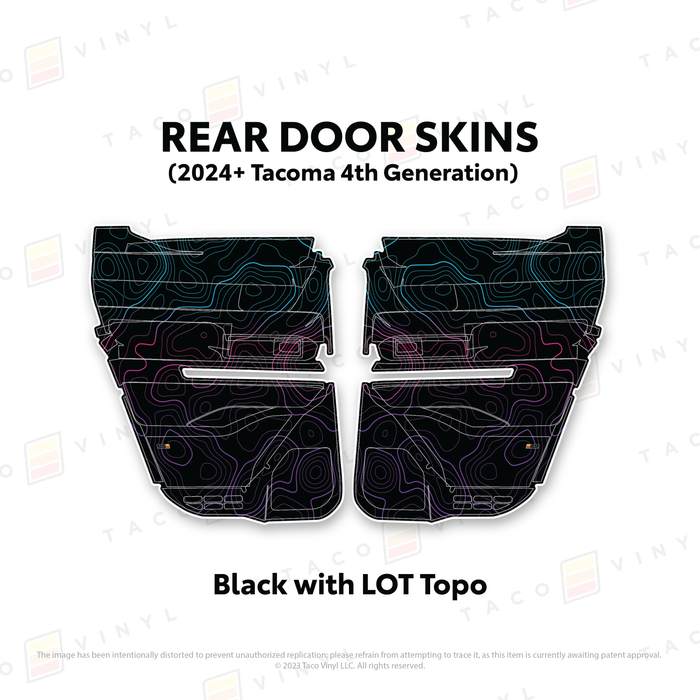 2024+ Tacoma Door Skins