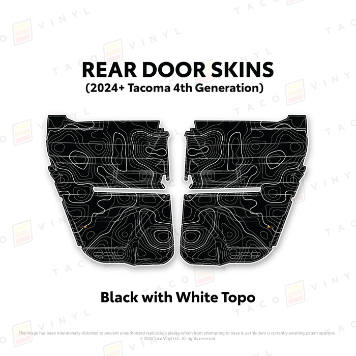 2024+ Tacoma Door Skins