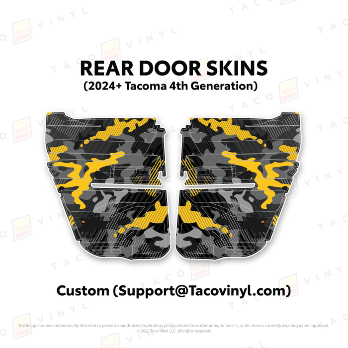 2024+ Tacoma Door Skins