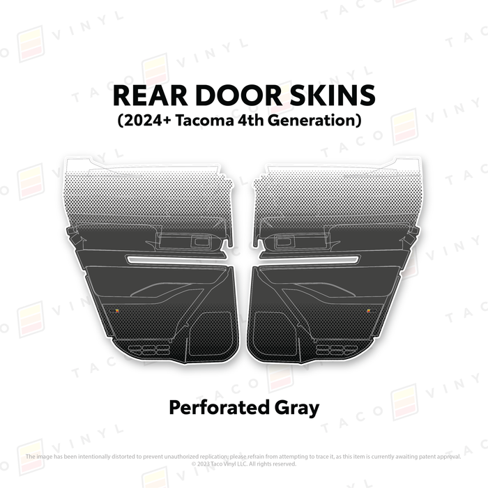 2024+ Tacoma Door Skins