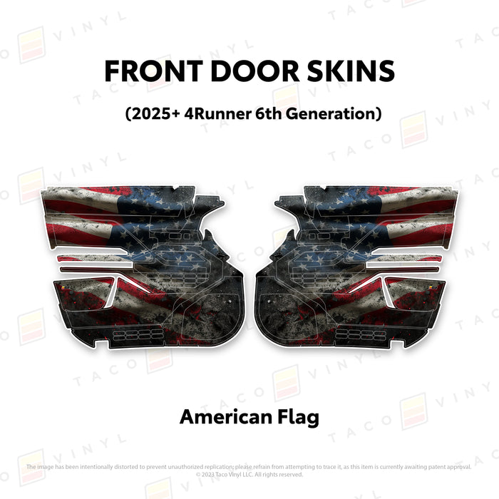 2025+ 4Runner Door Skins