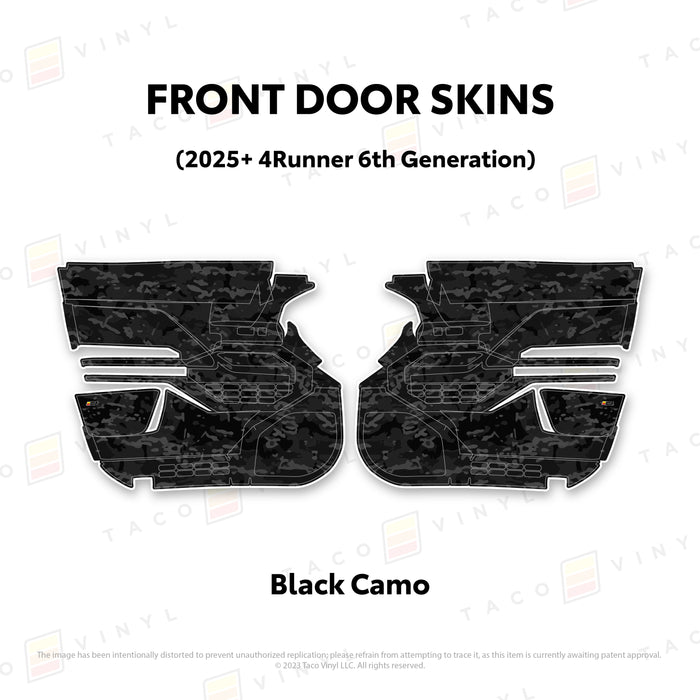 2025+ 4Runner Door Skins