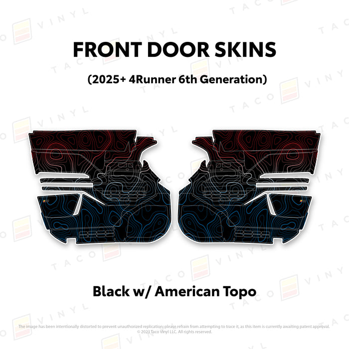 2025+ 4Runner Door Skins