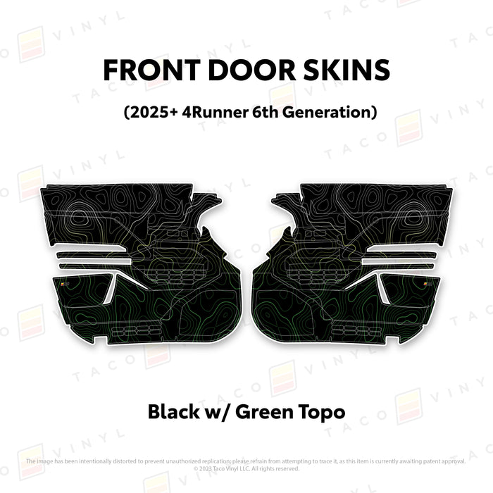 2025+ 4Runner Door Skins