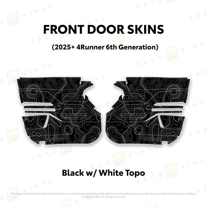 2025+ 4Runner Door Skins