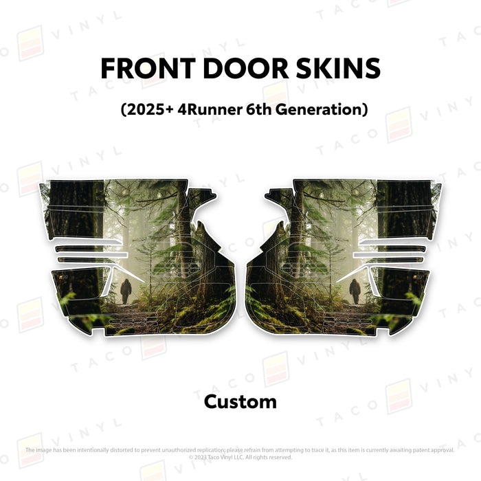 2025+ 4Runner Door Skins