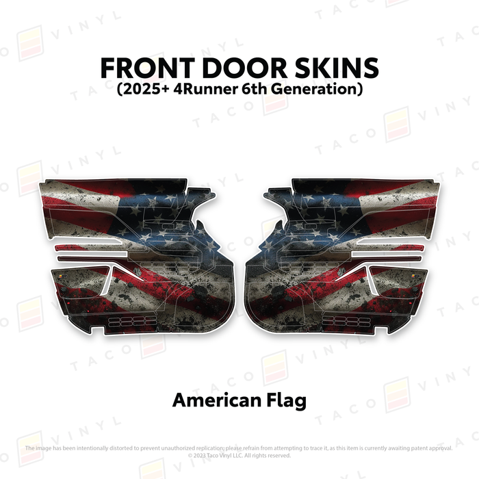 2025+ 4Runner Door Skins