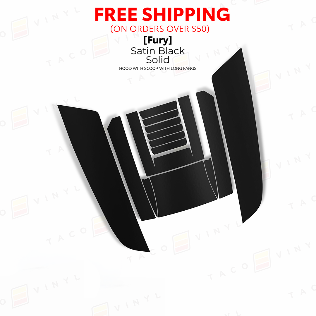2024 Tacoma Hood Scoop Decal Kits