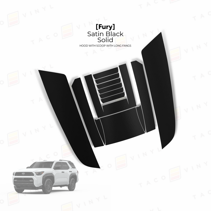 2025+ 4Runner Fury Hood Scoop Stamp (W/ Long Fangs)