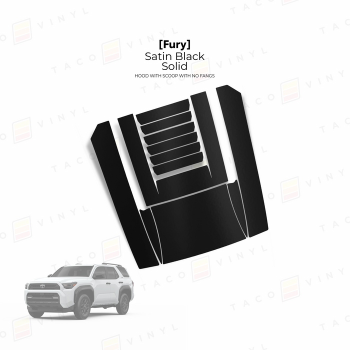 2025+ 4Runner Fury Hood Scoop Stamp (W/ No Fangs)