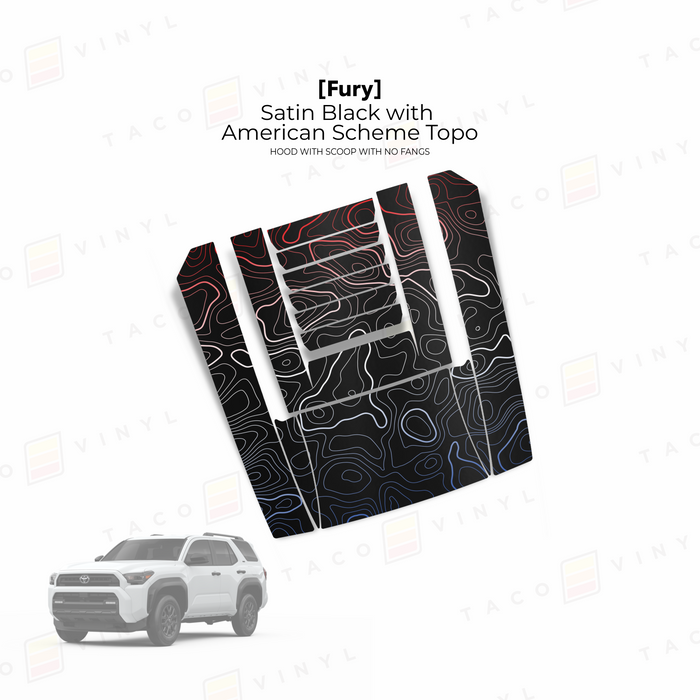 2025+ 4Runner Fury Hood Scoop Stamp (W/ No Fangs)