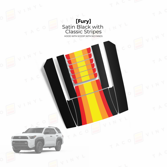 2025+ 4Runner Fury Hood Scoop Stamp (W/ No Fangs)