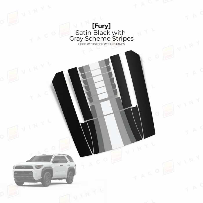 2025+ 4Runner Fury Hood Scoop Stamp (W/ No Fangs)