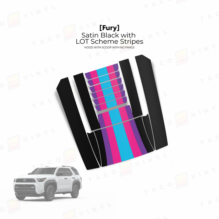 2025+ 4Runner Fury Hood Scoop Stamp (W/ No Fangs)