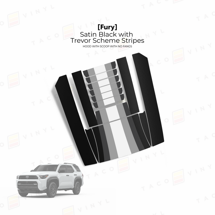 2025+ 4Runner Fury Hood Scoop Stamp (W/ No Fangs)