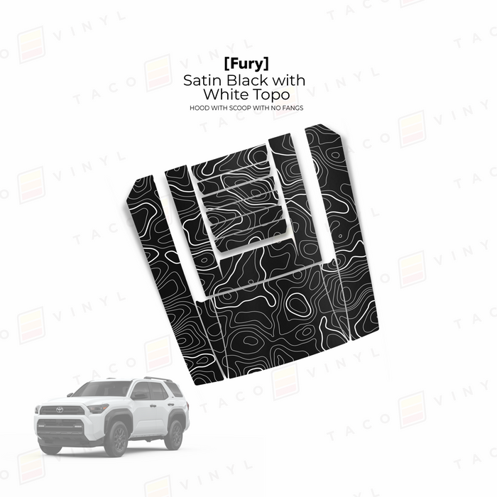 2025+ 4Runner Fury Hood Scoop Stamp (W/ No Fangs)