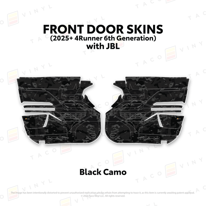 2025+ 4Runner Door Skins