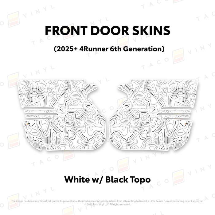 2025+ 4Runner Door Skins