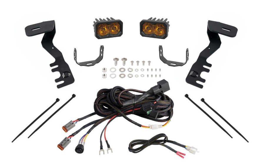 Stage Series Backlit Ditch Light Kit for 2024-2026 Toyota Tacoma