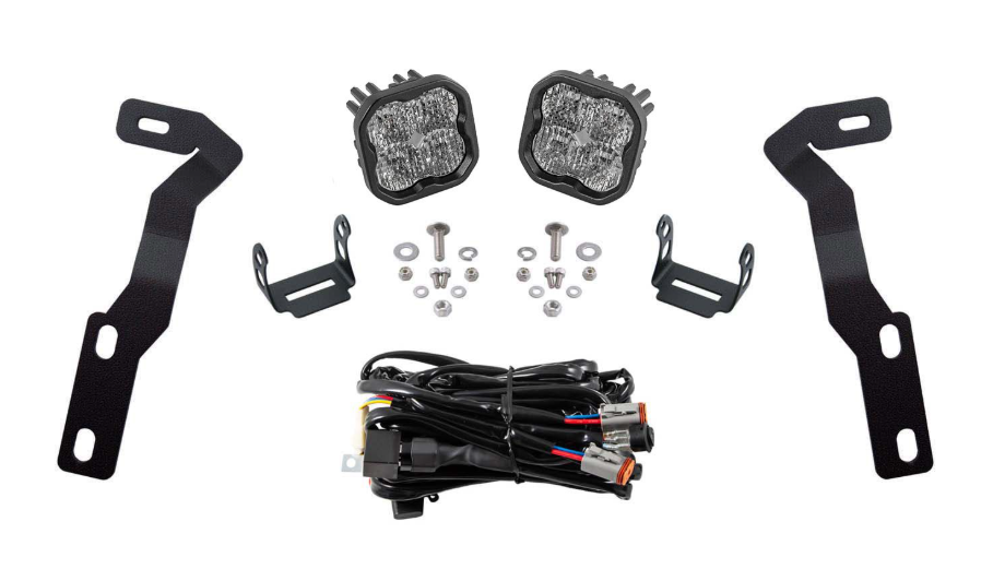 Stage Series Backlit Ditch Light Kit for 2016-2023 Toyota Tacoma