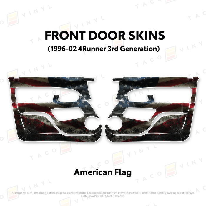 1996-2002 4Runner Door Skins