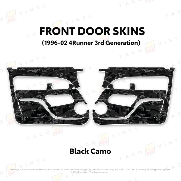 1996-2002 4Runner Door Skins