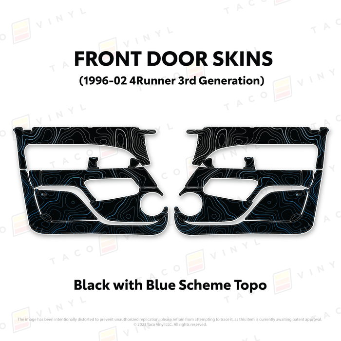 1996-2002 4Runner Door Skins