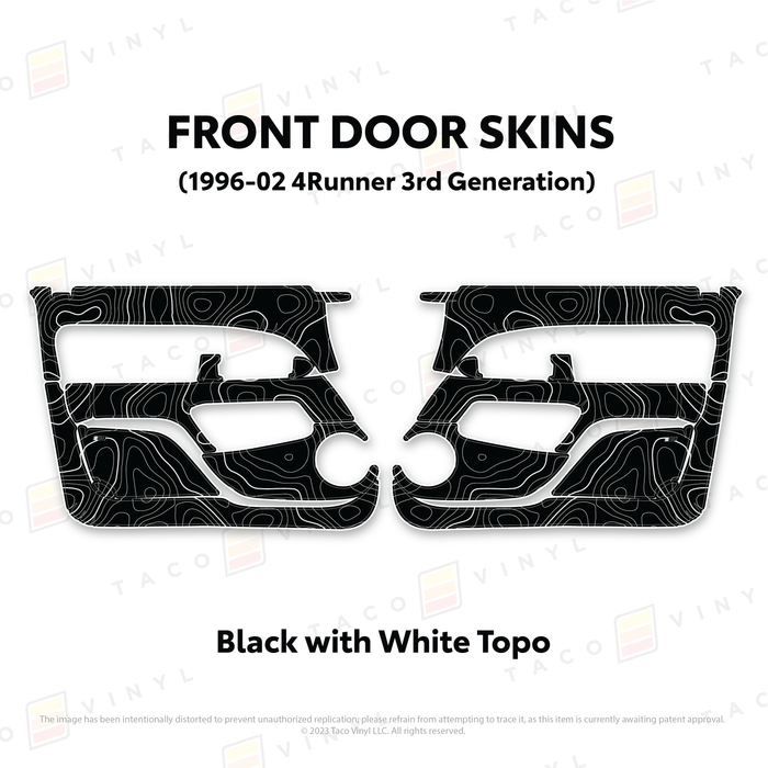 1996-2002 4Runner Door Skins