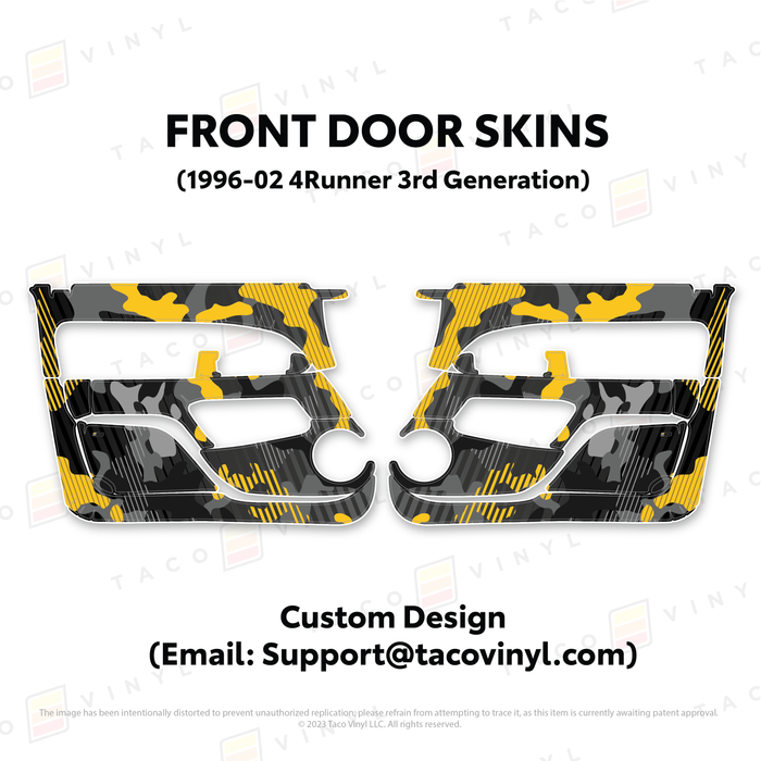 1996-2002 4Runner Door Skins