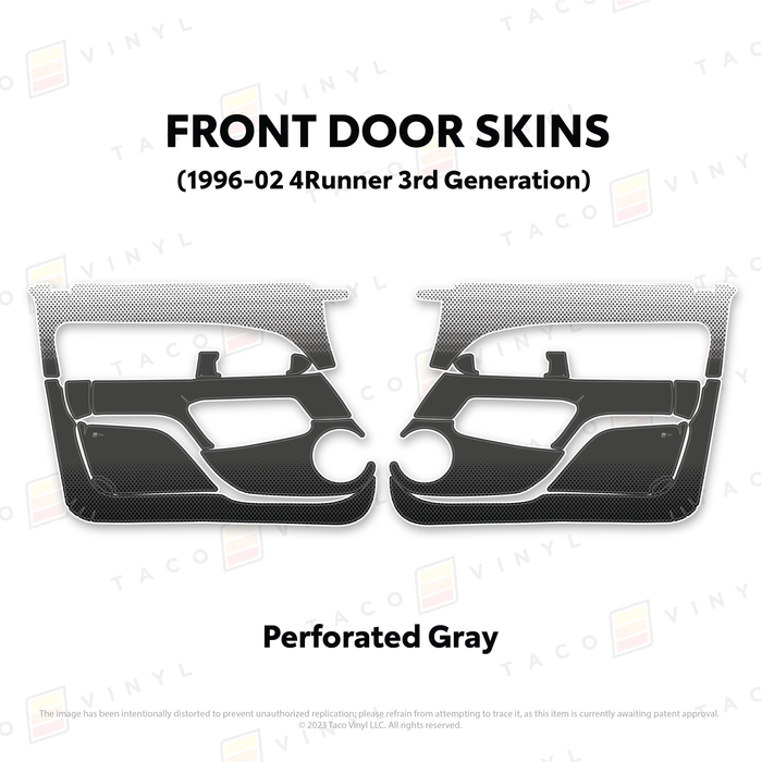 1996-2002 4Runner Door Skins