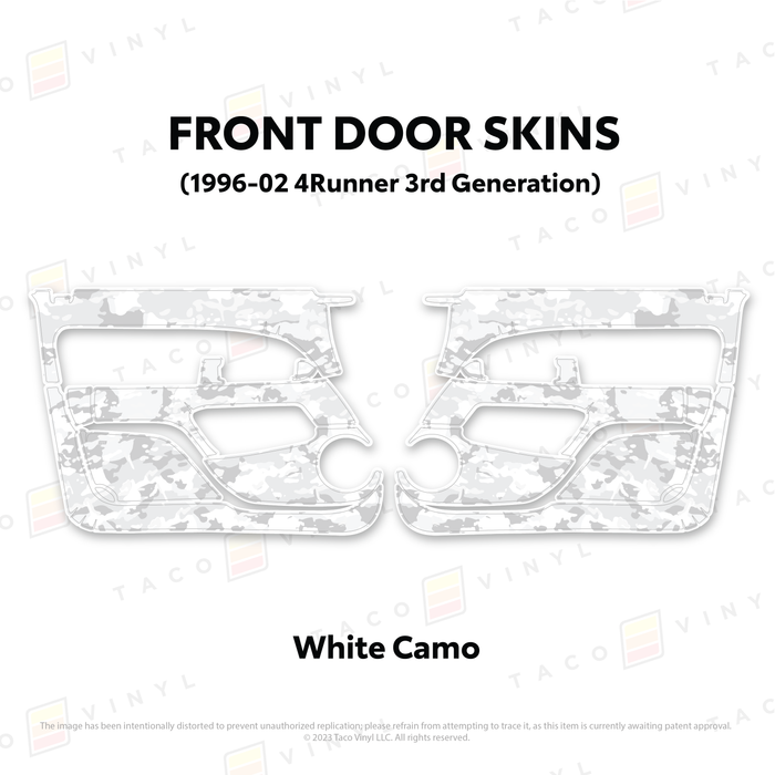 1996-2002 4Runner Door Skins