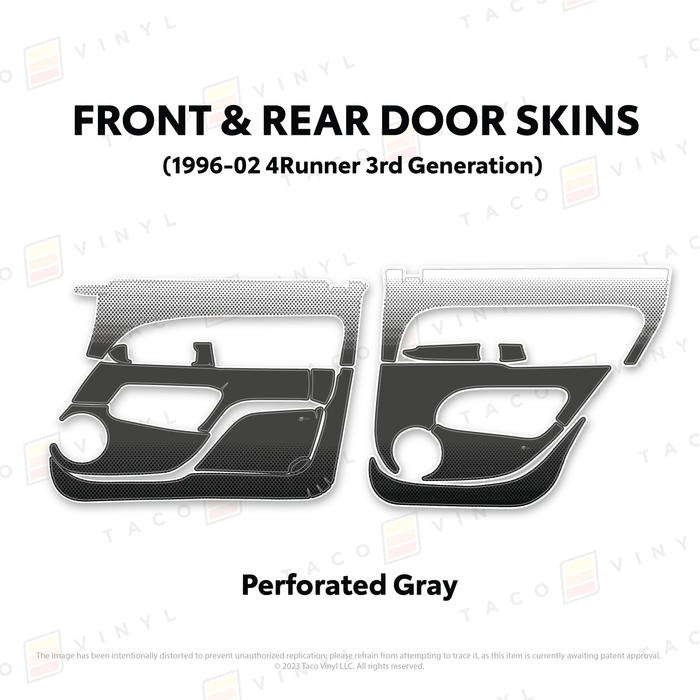 1996-2002 4Runner Door Skins