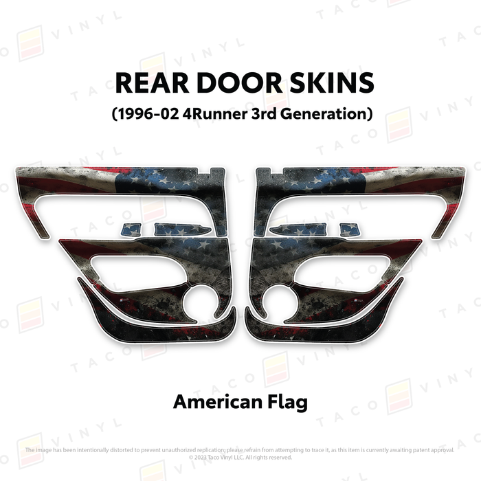 1996-2002 4Runner Door Skins