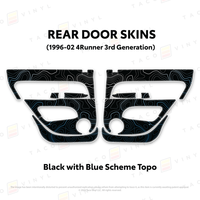 1996-2002 4Runner Door Skins