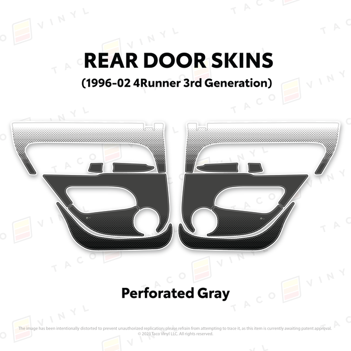 1996-2002 4Runner Door Skins