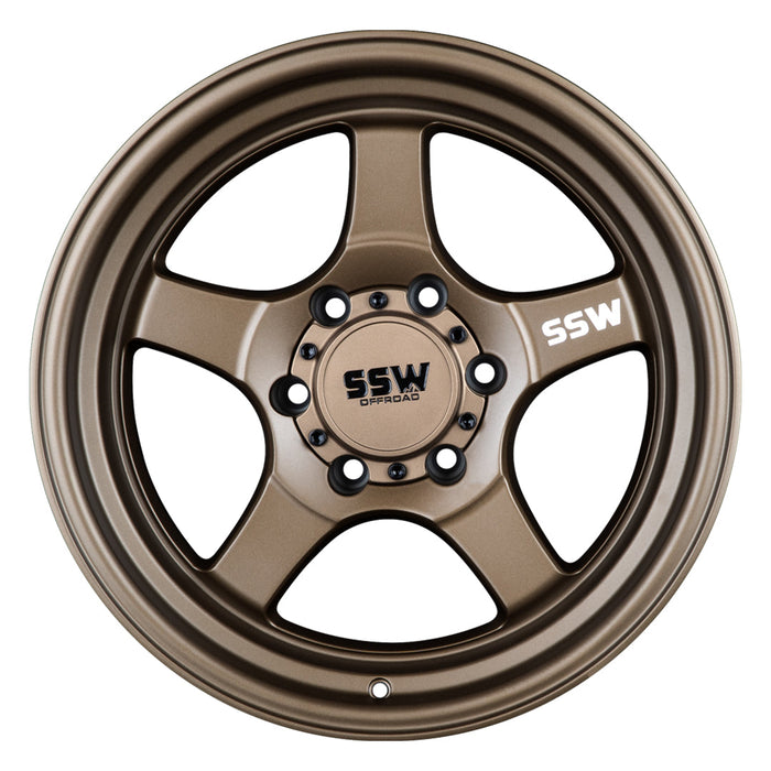 STRYKER / MATTE BRONZE / 17x9.0 -25