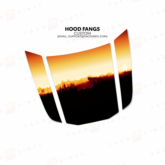 2024 Tacoma/2025+ 4Runner Apex Hood Stamp