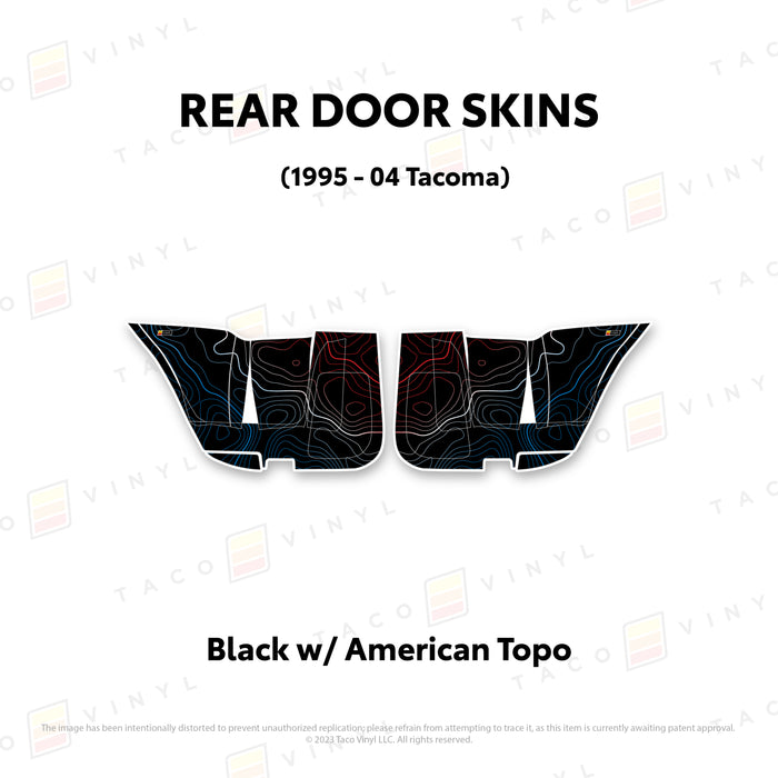 2010-24 4Runner Door Skins (Lower Section)