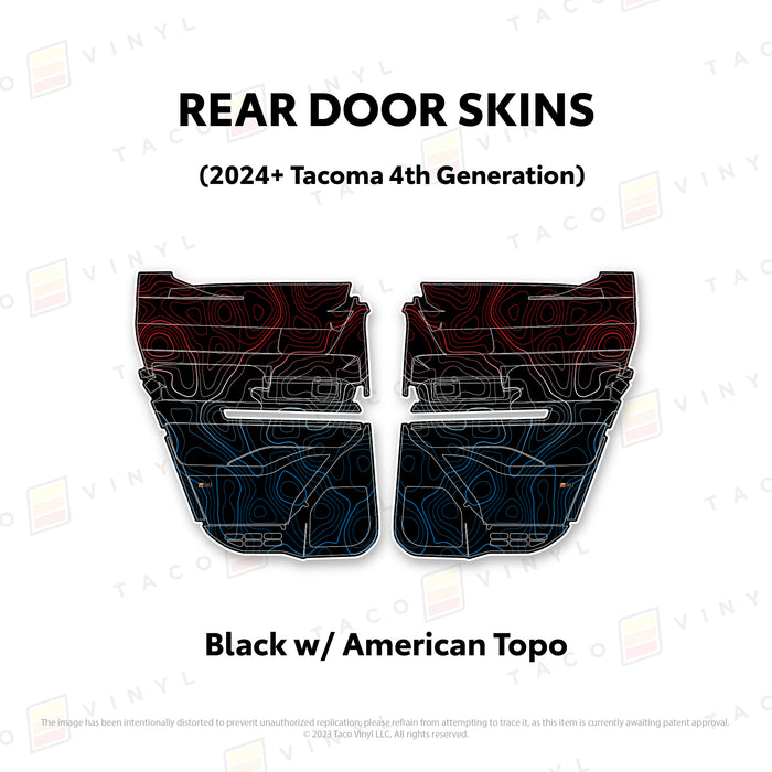 2024+ Tacoma Door Skins