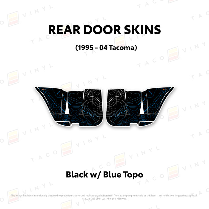 2010-24 4Runner Door Skins (Lower Section)