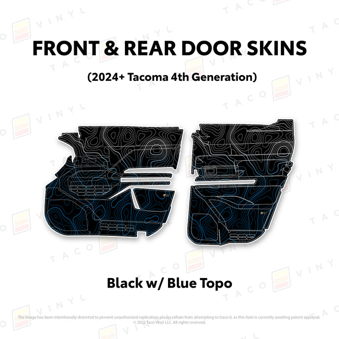 2024+ Tacoma Door Skins