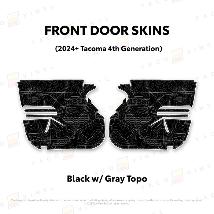 2024+ Tacoma Door Skins