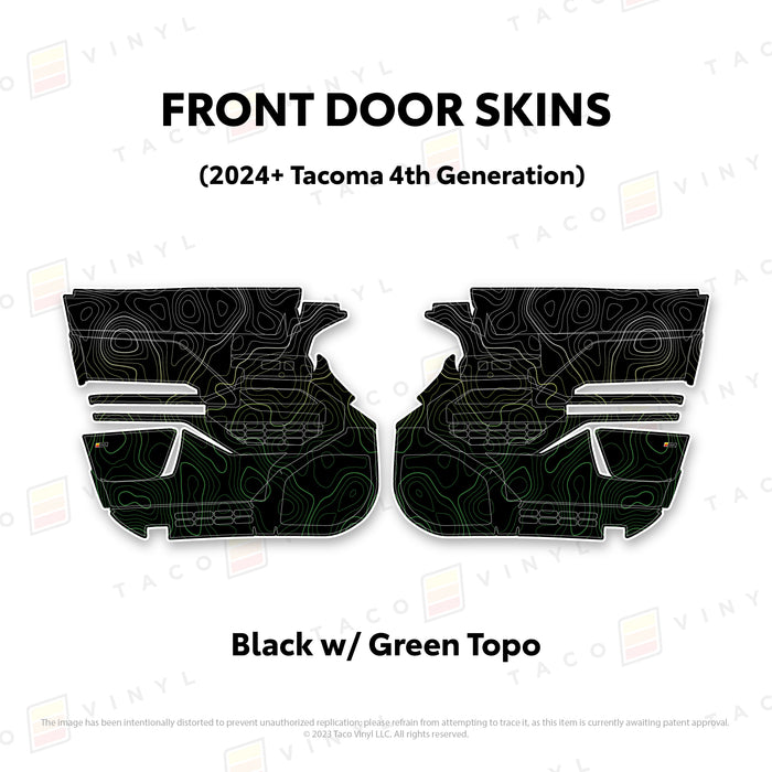 2024+ Tacoma Door Skins