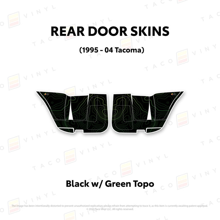 2010-24 4Runner Door Skins (Lower Section)