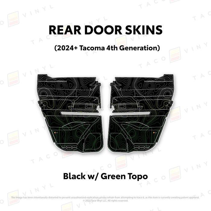 2024+ Tacoma Door Skins